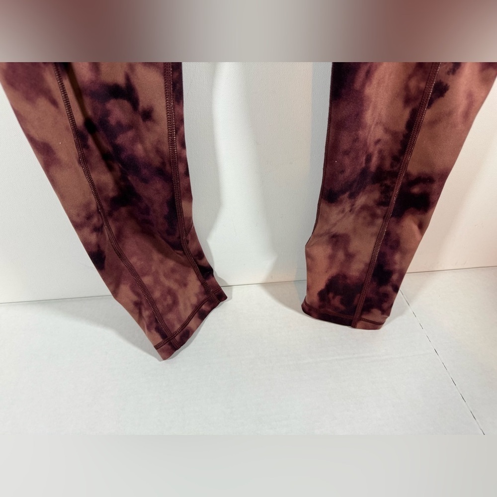 Victoria's Secret Women's Brown Tie Dye High Waist Leggings Size 14 - Picture 3 of 10